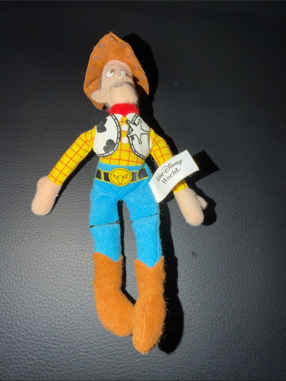 DISNEY TOY STORY WOODY MINI BEAN DOLL KELLOGGS